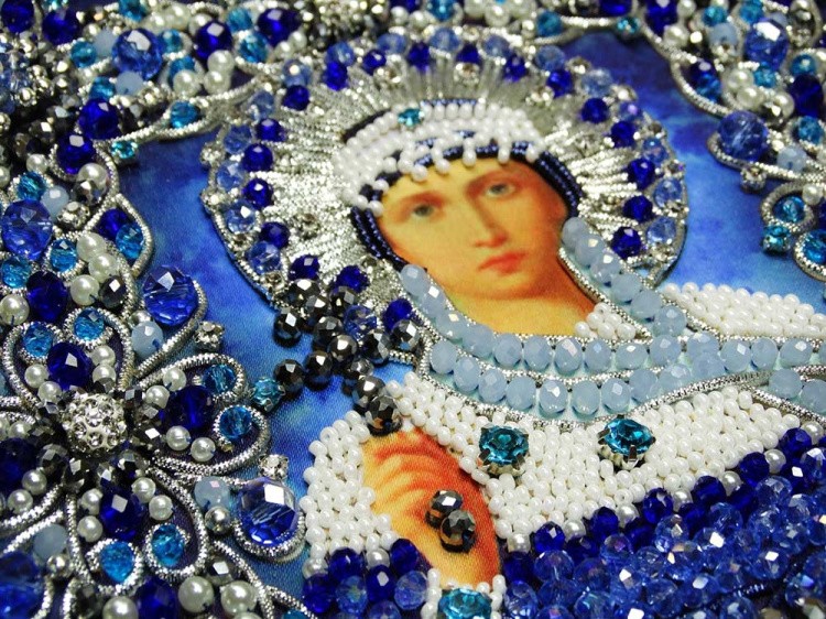 Набор для вышивания хрустальными камнями «Святая Александра» — картинка 7