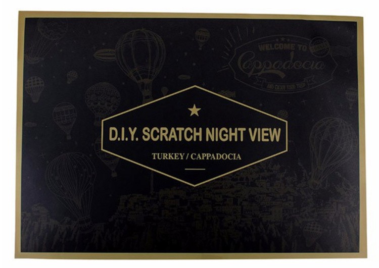 Скретч-картина «Каппадокия» — картинка 3
