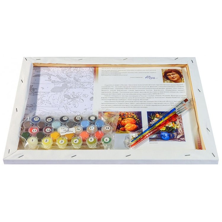 Картина по номерам «Тюльпаны» — картинка 3