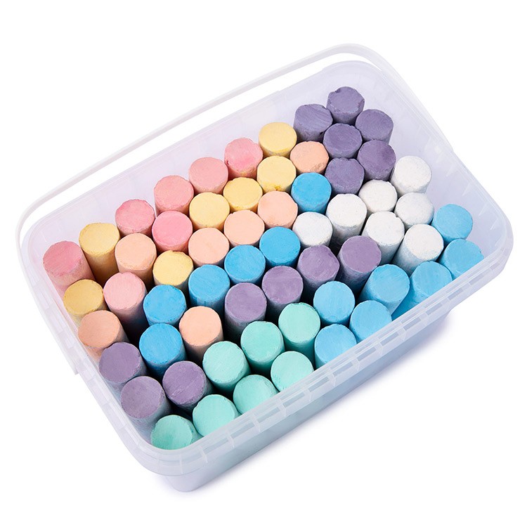 Мелки для рисования «Играй», 9 цв., 61 шт. — картинка 2