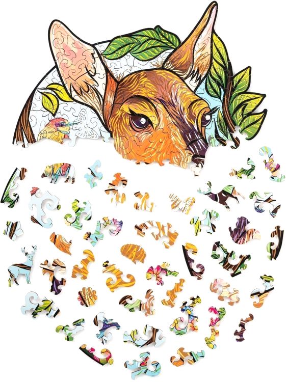 Деревянный пазл Wood Trick «Очаровательный Олененок» — картинка 4