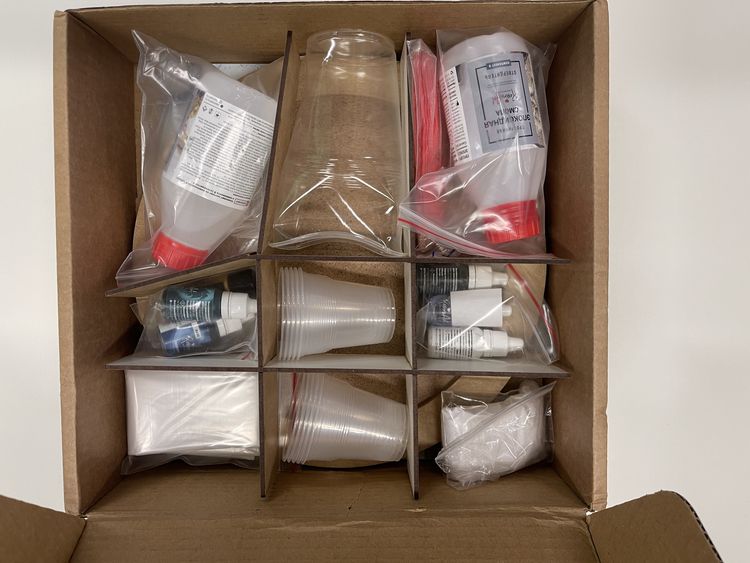 УЦЕНКА. Набор для создания картины эпоксидной смолой ResinArtBox 005 (помята коробка) — картинка 3