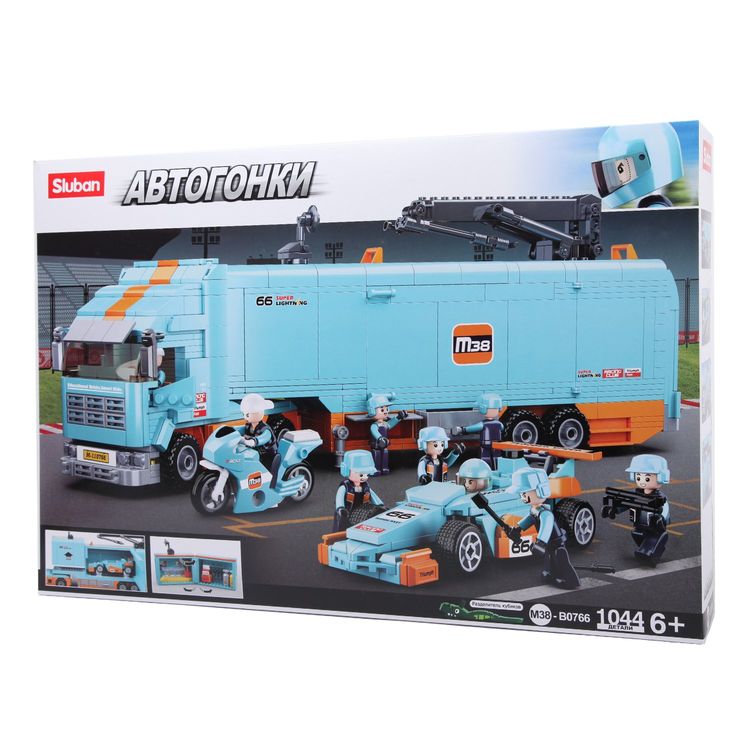 Конструктор «Заезд с трейлером», 1044 детали — картинка 4