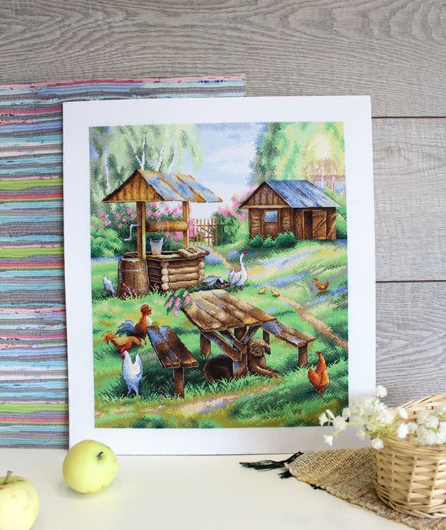 Набор для вышивания «Беспокойное хозяйство» — картинка 2