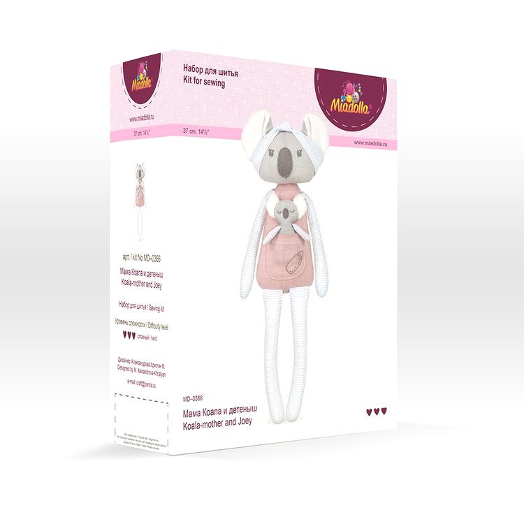 Набор для шитья «Мама Коала и детеныш» — картинка 3