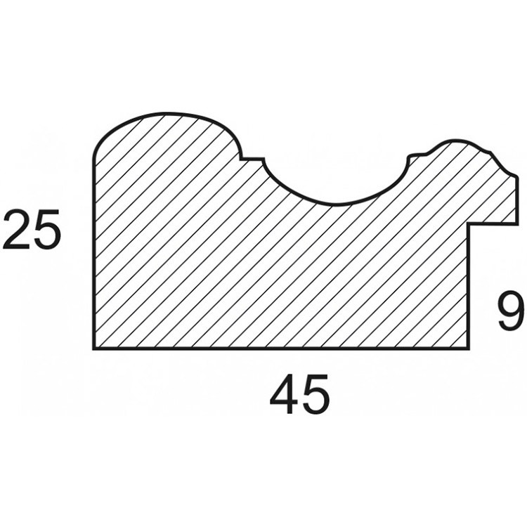 Багетная рама «Joyce», 40х50 см — картинка 3