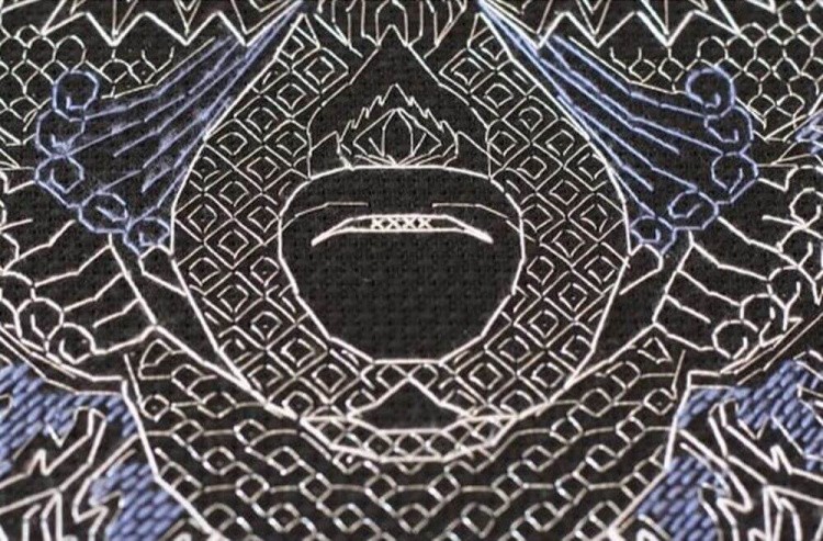 Набор для вышивания «Серебряный волк» — картинка 4