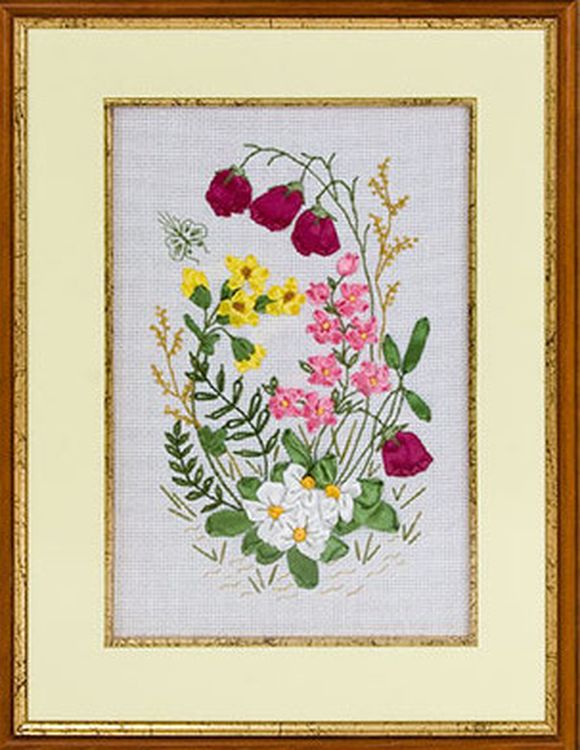 Вышивка лентами «Лесная фантазия» — картинка 2