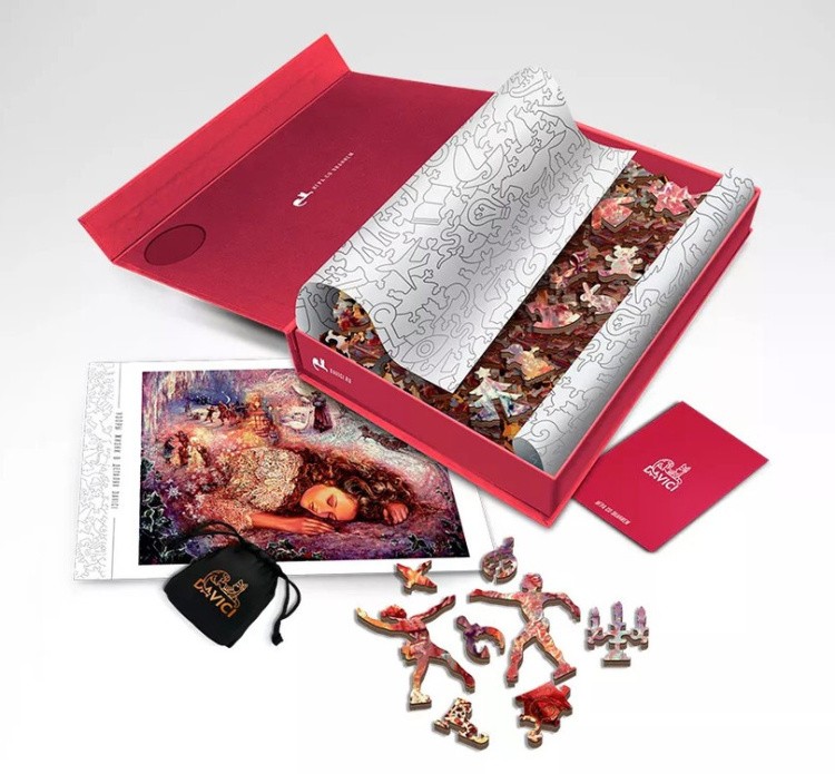 Деревянные пазлы DAVICI «Зимние сны (Winter dreaming)» — картинка 16