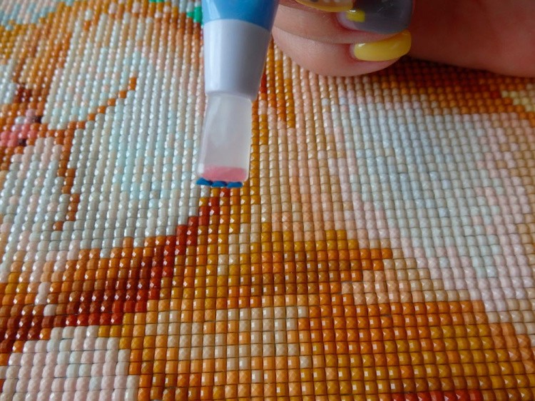 Стилус с подсветкой для 3-х страз — картинка 3