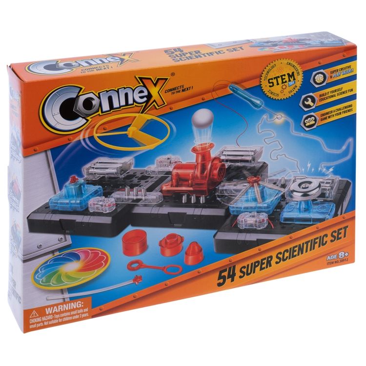 Набор научный Connex «54 научных эксперимента. Электронный конструктор» — картинка 2