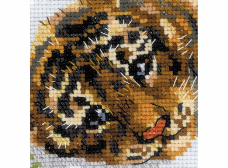 Набор для вышивания «Тигрята в снегу» — картинка 3