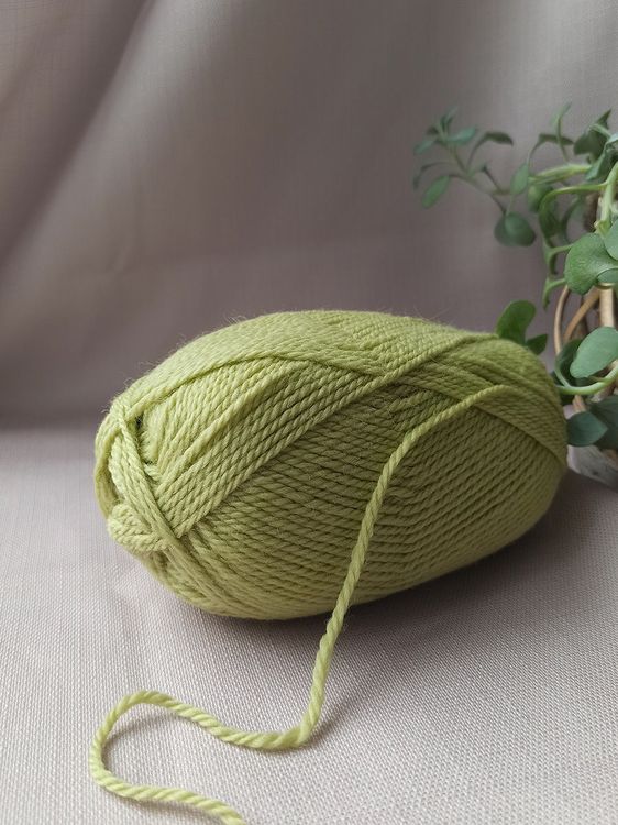 Пряжа Камтекс Аргентинская шерсть (189), фисташковый, 5 шт. по 100 г — картинка 3