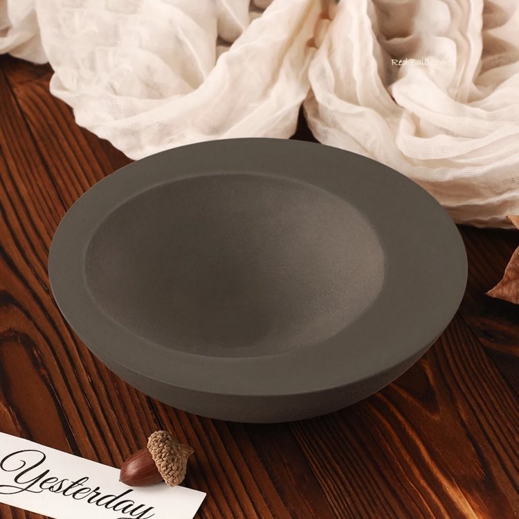 Силиконовый молд - Чаша/ваза, d14,8x4,5см, 1 шт. — картинка 6