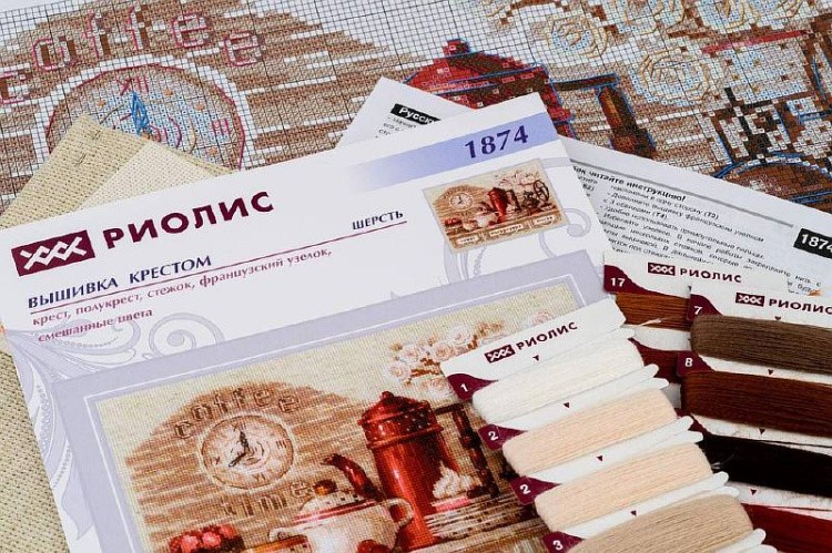 Набор для вышивания «Coffee Time» — картинка 3