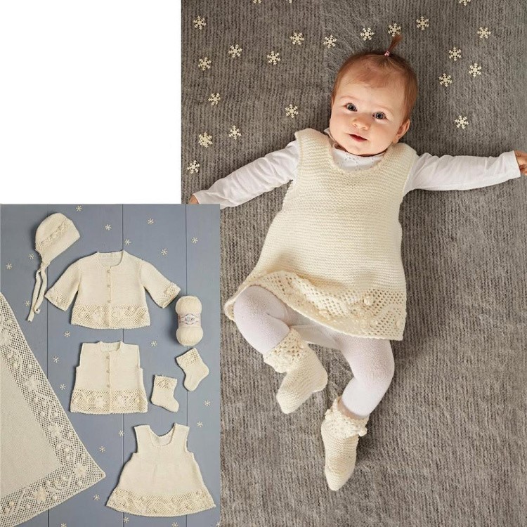 Пряжа ALIZE Happy kids (Хеппи кидс) (62), молочный, 5 шт. по 100 г — картинка 5