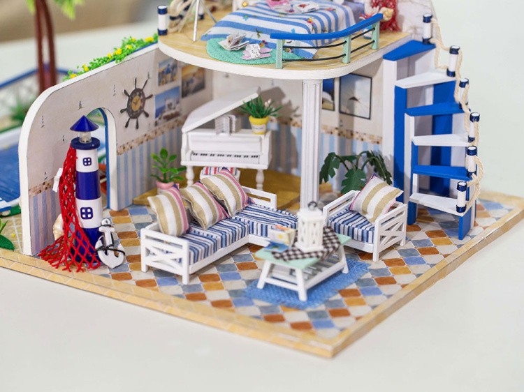 Набор для создания миниатюры (румбокс) «Вилла» — картинка 5