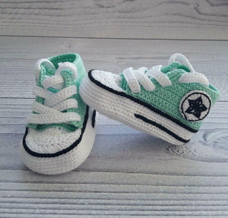 Пряжа Пехорка Детский хлопок (411), мята, 5 шт. по 100 г — картинка 5