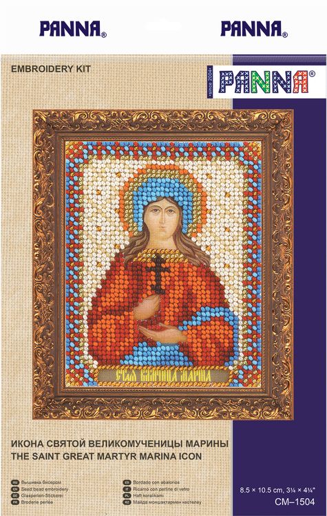 Набор для вышивания «Икона Святой Великомученицы Марины» — картинка 2