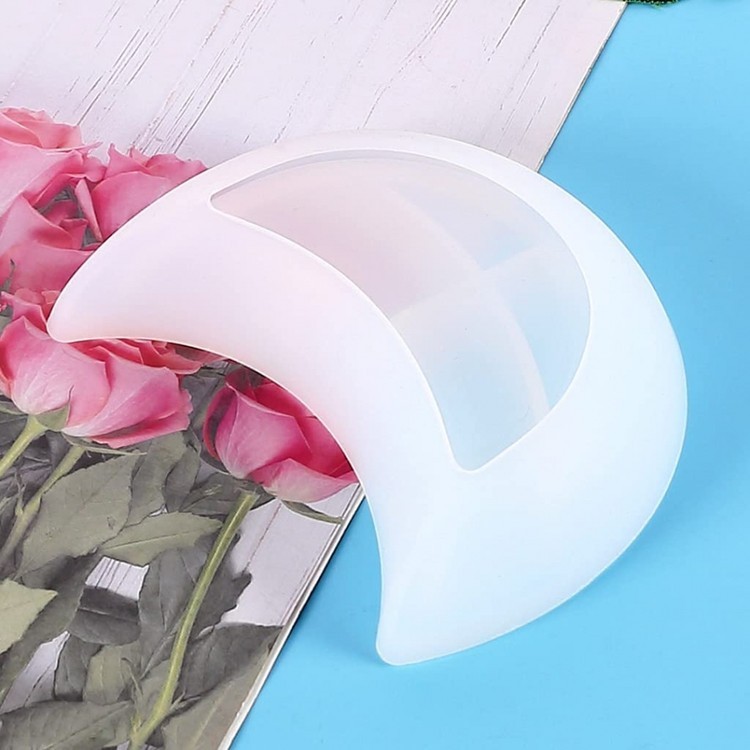 Силиконовый молд - Блюдо Луна, 11,7х7см — картинка 3