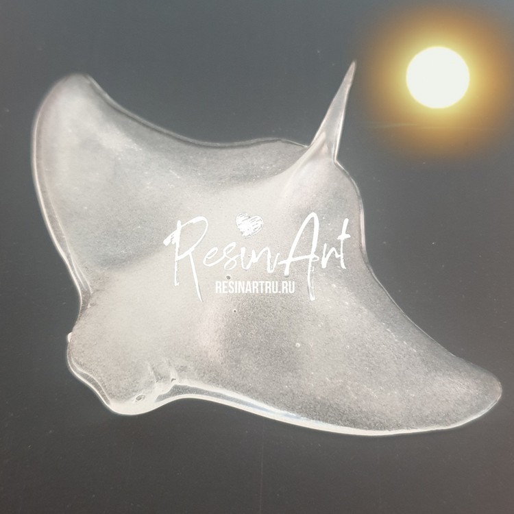 Люминофор — бирюзовый 10 г, ResinArt — картинка 2