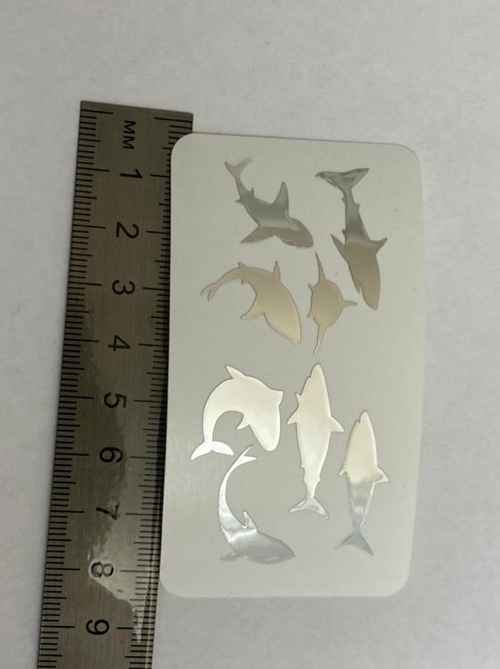 №513 Наклейка (Серебро) Sticker, Art Blong — картинка 3