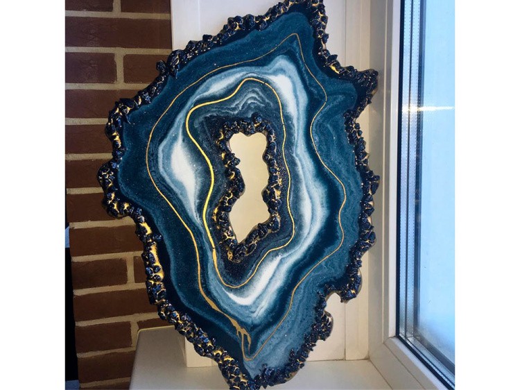 Артборд - срез камня (1) (63х90 см), ResinArt — картинка 4