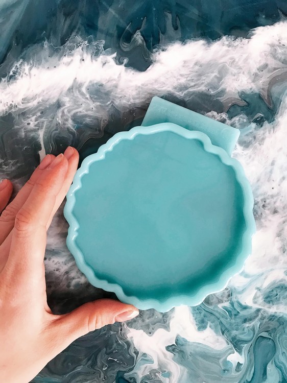 Модель №101 Силиконовый молд подстаканник, d 12 см, Craftsmen.store — картинка 2