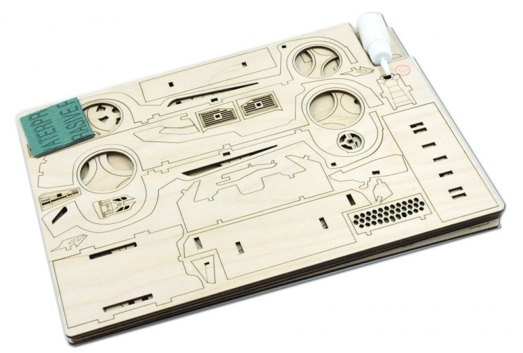 Конструктор из дерева «Спорткар СКАТ», Lemmo — картинка 7