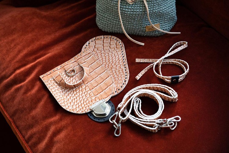 Набор для вязаного рюкзака «Зеленый», Gamma — картинка 7