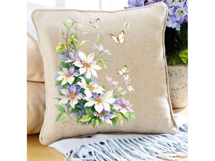 Набор для вышивания «Клематисы» — картинка 6