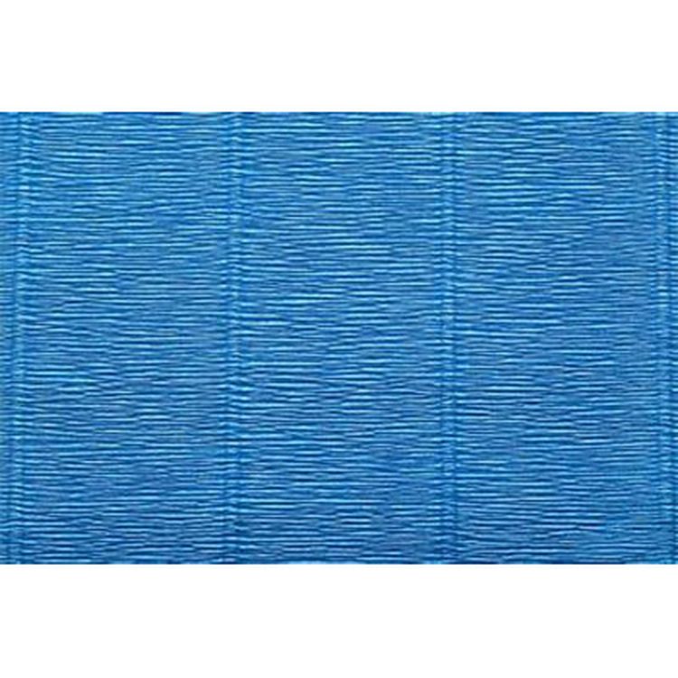 Гофрированная бумага 2,5 м, 557 св.синий