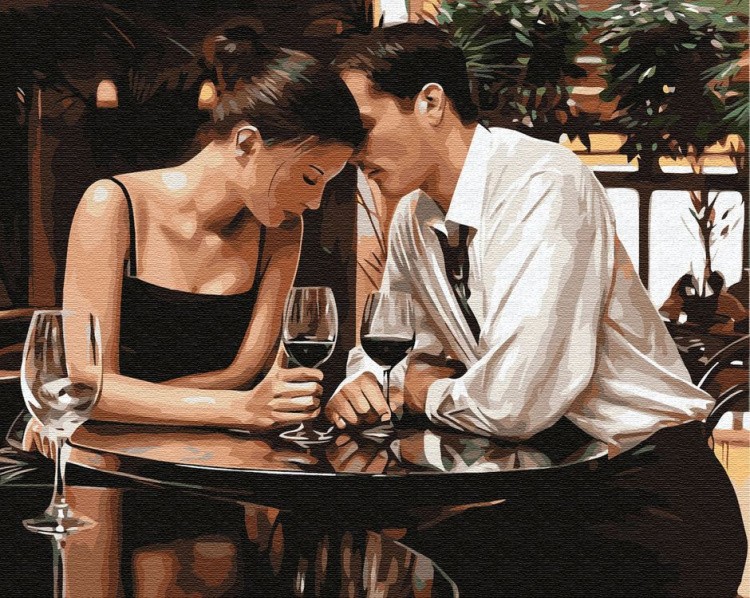 Картина по номерам «Романтическое свидание»