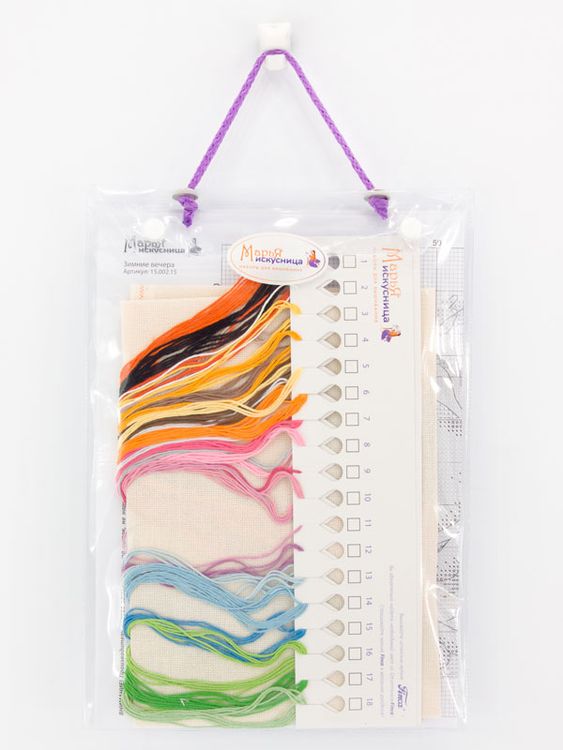 Набор для вышивания «Зимние вечера» — картинка 3