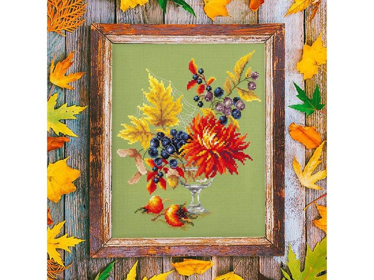 Набор для вышивания «Осенний букетик» — картинка 3