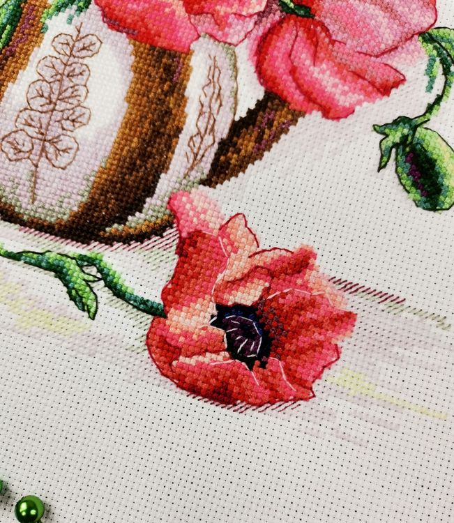 Набор для вышивания «Букет с маками» — картинка 4