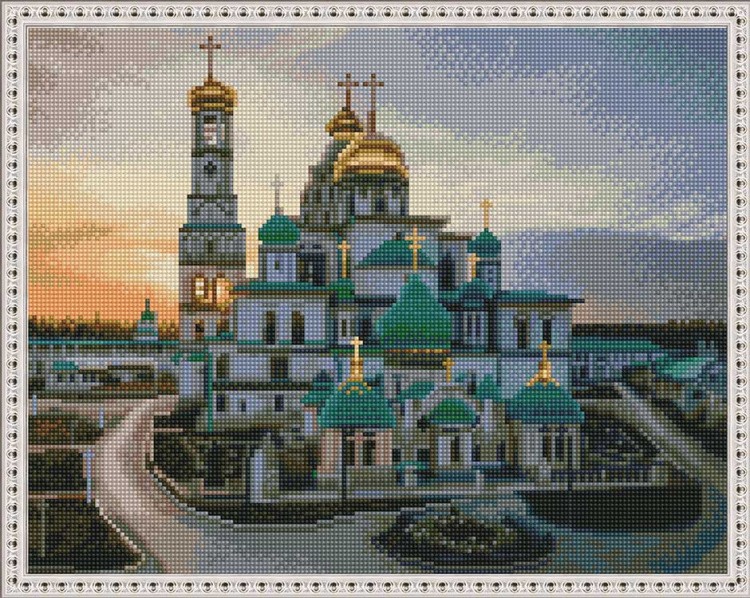 Алмазная вышивка «Новоиерусалимский монастырь»