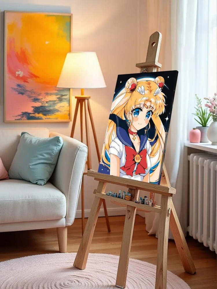 Картина по номерам «Сейлор Мун» — картинка 9