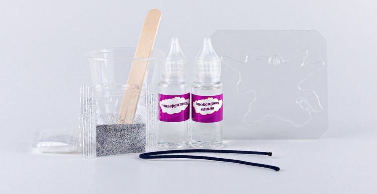 Набор для творчества с эпоксидной смолой «Блестящий единорожек» — картинка 2