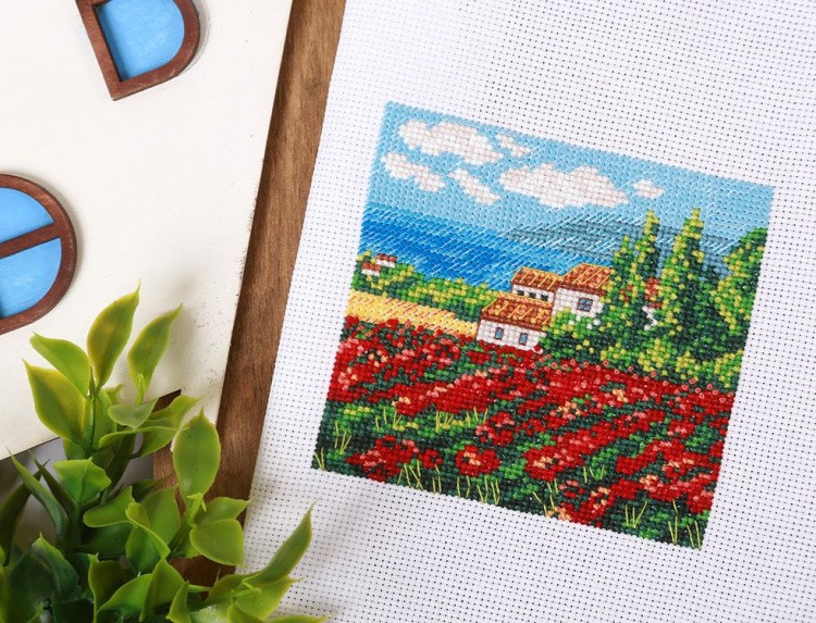 Набор для вышивания «Маковое поле» — картинка 3
