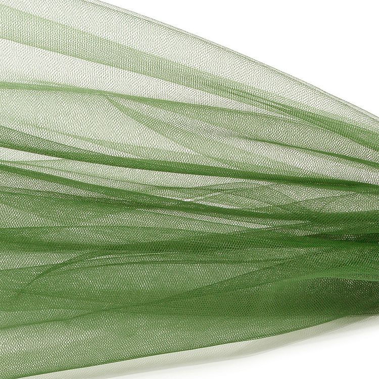 Еврофатин мягкий матовый Hayal Tulle, 5 м, ширина 300 см, 100% полиэстер, цвет: желто-зеленый, Hayal — картинка 2