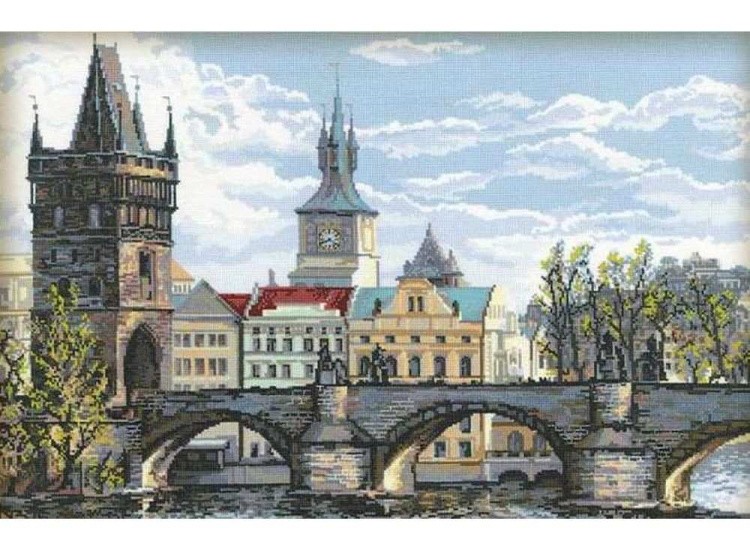 Набор для вышивания «Прага. Карлов мост»