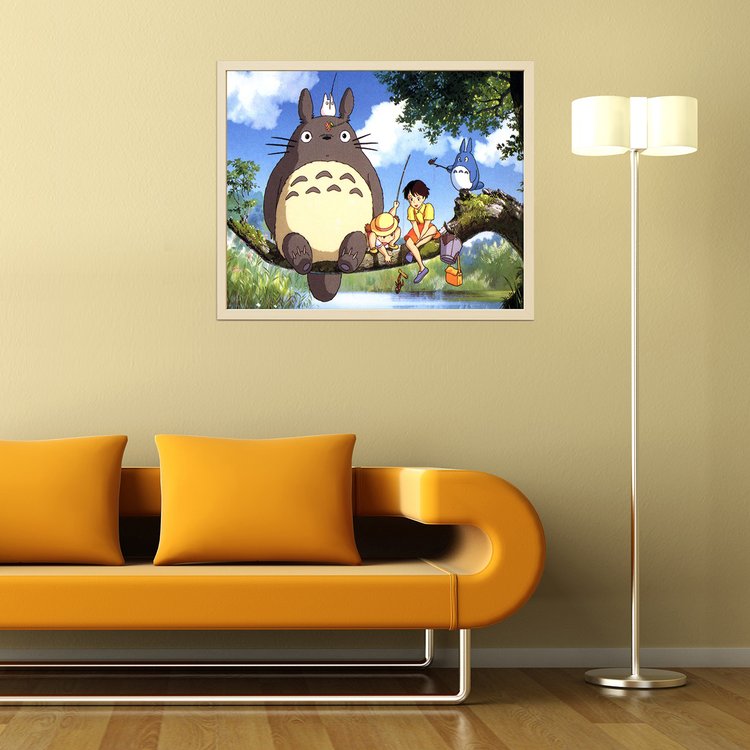 Картина по номерам «Мой сосед Тоторо» — картинка 4