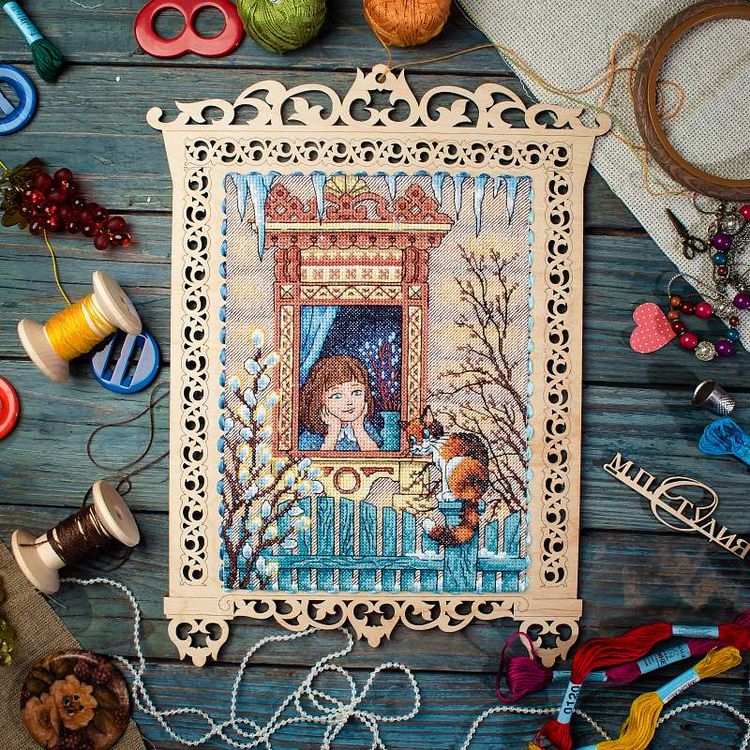 Рамка - наличник №1, 17x23/14x20 см — картинка 2