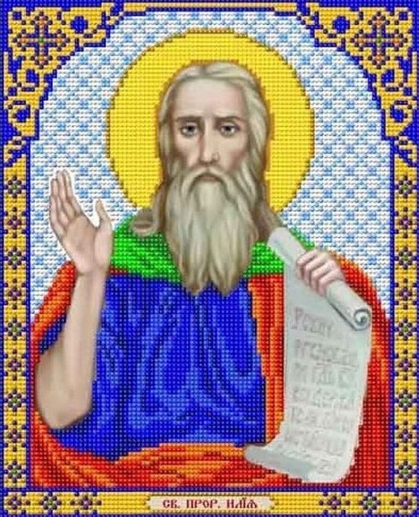 Рисунок на ткани «Святой Пророк Илья»