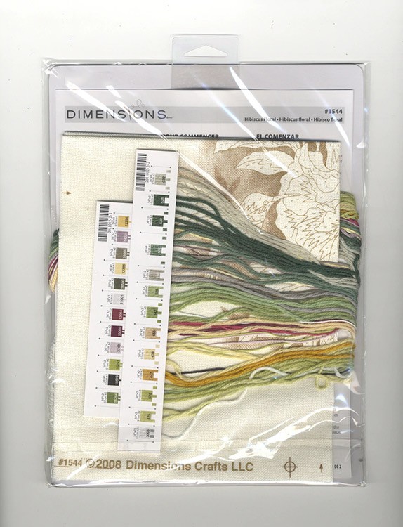 Набор для вышивания «Букет гибискуса» — картинка 6