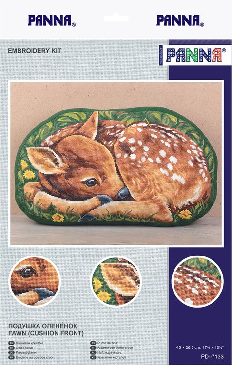 Набор для вышивания «Подушка. Оленёнок» — картинка 2