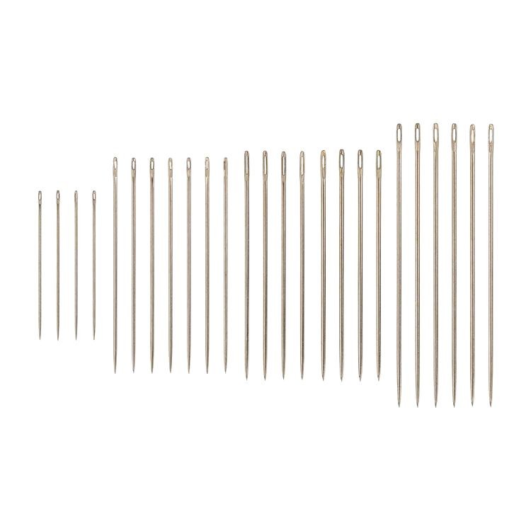 Иглы для шитья ручные набор №6 для ручного шитья 25 шт., Gamma — картинка 2