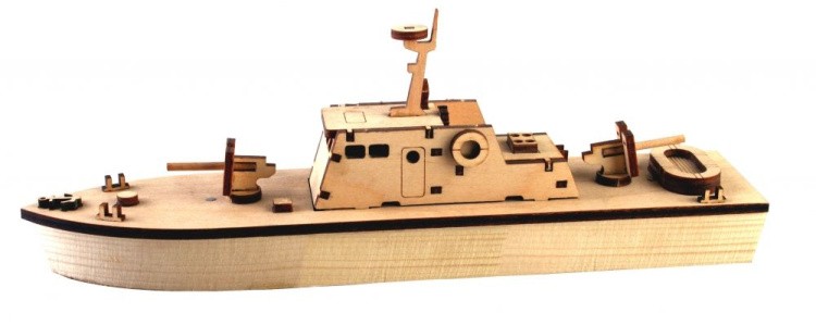 Конструктор из дерева «Патрульный катер», Древо игр — картинка 3