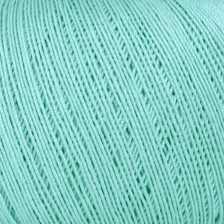 Пряжа Пехорка Цветное кружево (411), мята, 5 шт. по 50 г — картинка 2